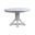 Charleston Extendable 48 Inch Round Dining Table In Harbor Gray