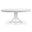 Charleston Extendable 48 Inch Round Dining Table In White Dove