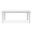 Charleston Extendable Rectangular Dining Table In White Dove