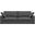 Charlie Woven Performance Fabric 96 Inch Sofa In Pebble Grey