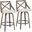Charlotte Counter Stool Set of 2 In White