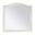 Charlotte Landscape Mirror In White