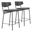 Charon Counter Stool Set of 2 In Vintage Black
