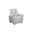 Chase Kids Recliner In Wooly Gray