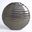 Chased Large Oval Vase In Black Nickel