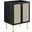 Chaucer 24 Inch Bathroom Vanity Cabinet In Black