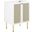 Chaucer 24 Inch Bathroom Vanity Cabinet In White