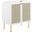 Chaucer 30 Inch Bathroom Vanity Cabinet In White