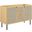 Chaucer 48 Inch Bathroom Vanity Cabinet In Oak