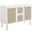 Chaucer 48 Inch Double Sink Bathroom Vanity In White