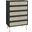 Chaucer 5-Drawer Chest In Black