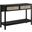 Chaucer Wood Entryway Console Table In Black