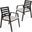 Chelsea Patio Dining Armchair Set of 2 In Beige