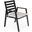 Chelsea Patio Dining Armchair with Removable Cushions In Beige
