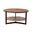 Chelsea Round Coffee Table In Natural and Aged Iron