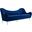 Cheshire Navy Channel Tufted Performance Velvet Sofa