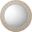 Chester Ivory Round Mirror