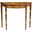 Chester Traditional Burl 36 Inch Console Table In Medium Brown