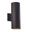 Chiasso 14 Inch Outdoor Wall Light In Textured Black