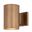 Chiasso 7.25 Inch Outdoor Wall Light In Warm Brass
