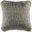 Chic Shag Pillow In Silver