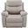 Chriki Power Recliner with Lift and Massage In Light Gray
