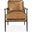 Christopher Club Chair In Adobe Tan