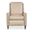Christopher Reclining Chair In Khaki