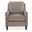 Christopher Stationary Chair In Khaki