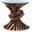 Chronograph Knot End Table In Natural