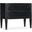 Ciao Bella Two-Drawer Nightstand- Black