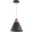 Cila Dark Grey/Light Brown Pendant