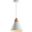 Cila White/Light Brown Pendant