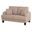 Cinderford Loveseat In Beige