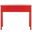 Cindy Hot Red Console with 3 Storage Drawers