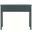 Cindy Steel Teal Console with 3 Storage Drawers
