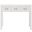 Cindy White Console with 3 Storage Drawers