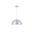 Circa 1 Light Burnished Nickel Pendant LDPD2040BN