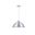 Circa 1 Light Burnished Nickel Pendant LDPD2044BN