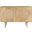 Circle Solid Wood Two-Door Cabinet In Natural