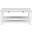 Wilmington Wood Top Cocktail Table with Casters In White