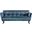 Civellutino Sofa In Teal