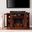 Claremont Convertible Media Electric Fireplace In Cherry