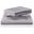 Classic Cotton Twin Sheet Set In Cool Gray
