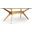 Clemen 71 Inch Rectangular Dining Table In Natural Oak