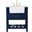 Clement 30 Inch Single Bathroom Vanity In Blue