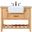 Clement 42 Inch Single Bathroom Vanity In Natural Wood
