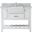Clement 42 Inch Single Bathroom Vanity In White With Backsplash