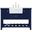 Clement 48 Inch Single Bathroom Vanity In Blue