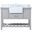 Clement 48 Inch Single Bathroom Vanity In Grey With Backsplash